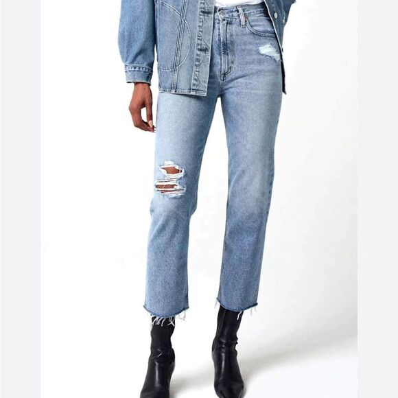 CITIZENS OF HUMANITY Daphne Crop Jeans Size 26 - Picture 1 of 13